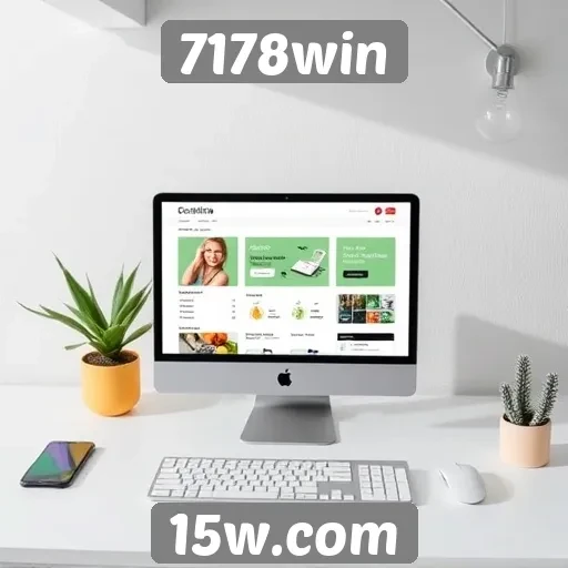 Facilidade de navegação no site 7178win